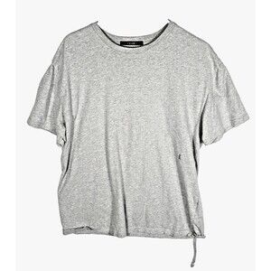 Ksubi Shirt Mens Medium Gray  4X4 Biggie Short Sleeve Tee Oversized Graphic